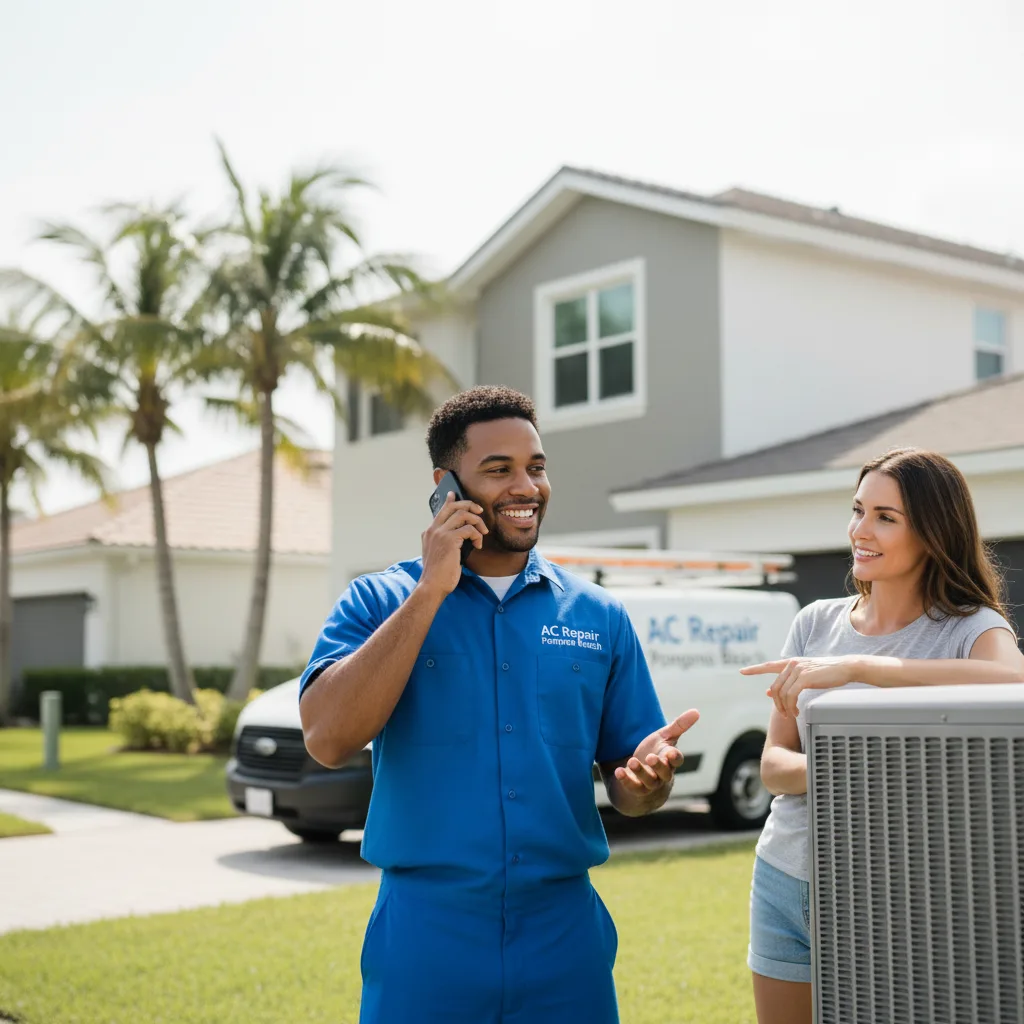 AC Repair Pompano Beach customer support in Wray